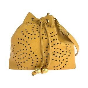 Chanel Vintage Caviar Skin Triple Coco Mark Shoulder Bag